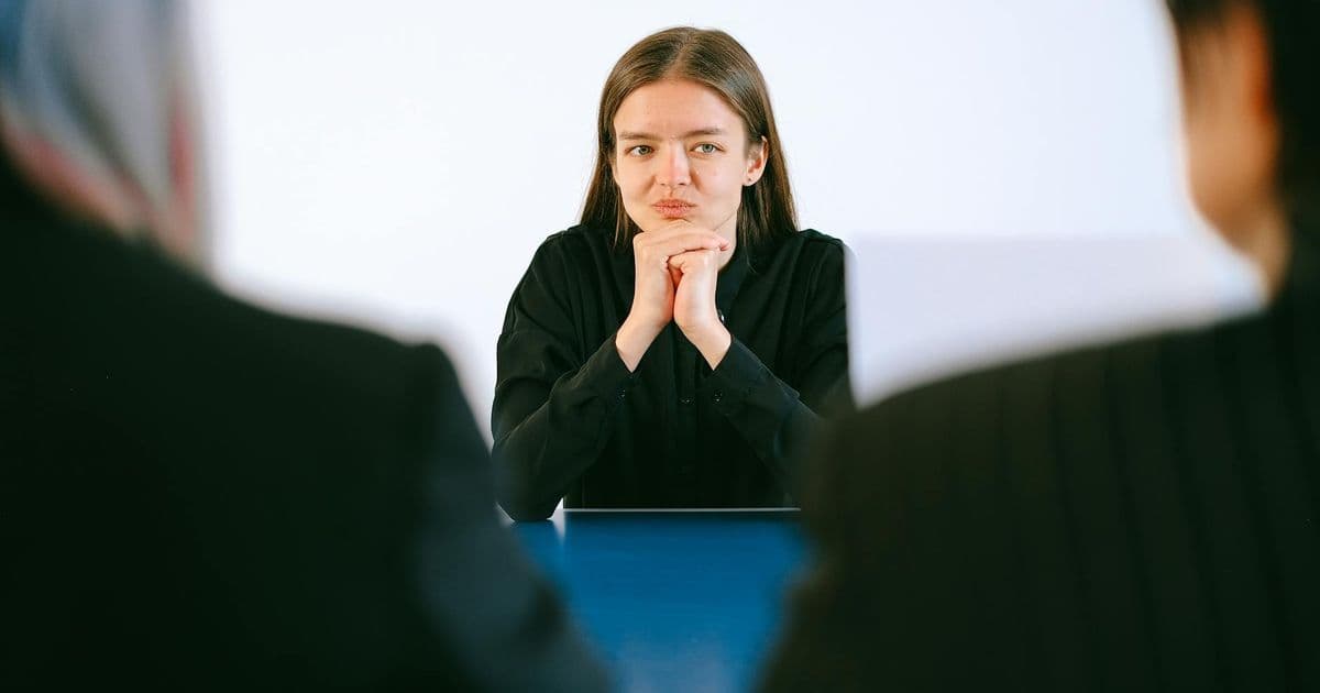 Mental health professional conducting a psychiatric evaluation