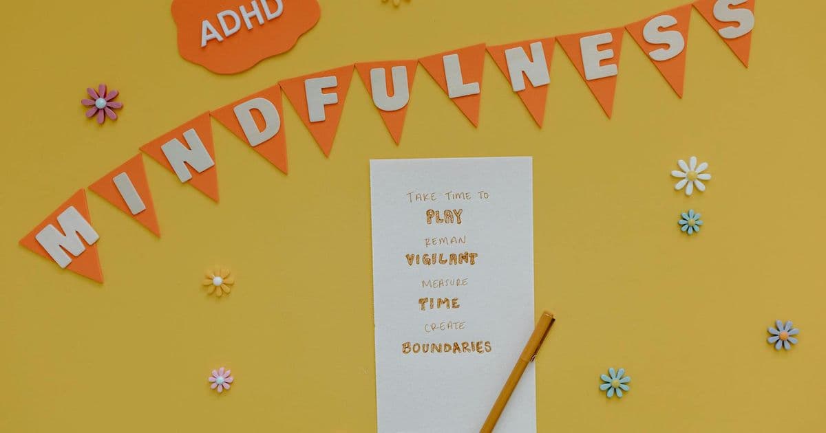 Mental health awareness concept with balanced scales