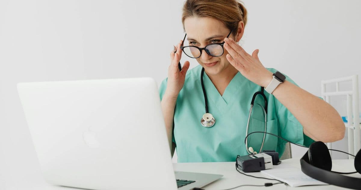 Healthcare claim submission through an online portal