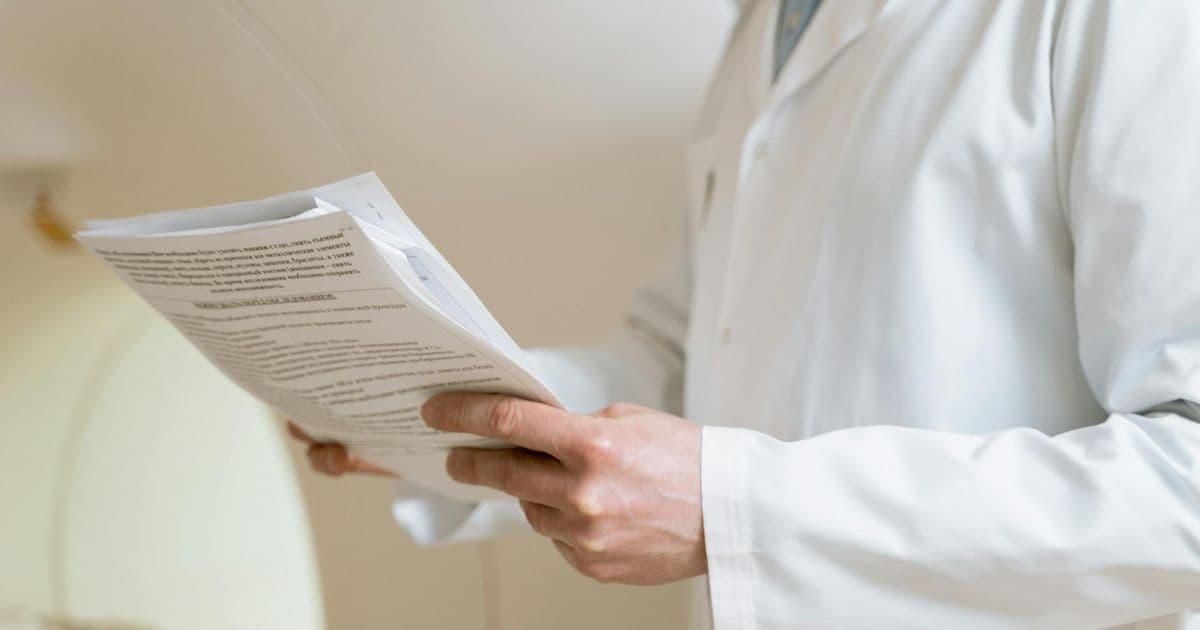 Healthcare provider reviewing identifier and taxonomy code information