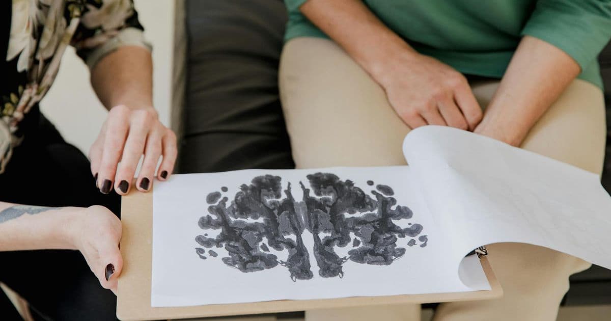 Mental health professional conducting a psychiatric evaluation